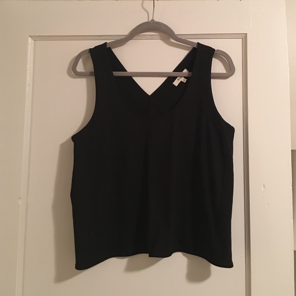 Madewell Crop Cross Back Tank