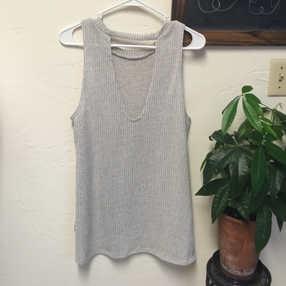 Open Back Long Tank - Picture 2 of 3