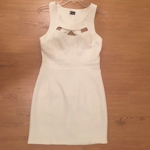White cutout Dress