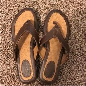 BOC by Born Brown Leather Sandals
