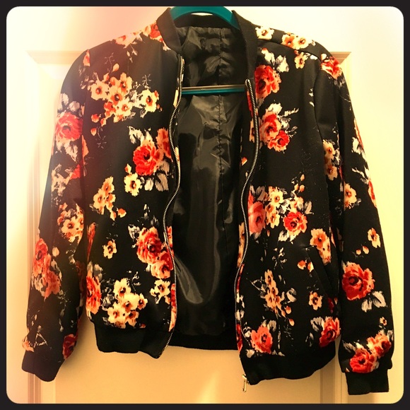 Flower Bomber Jacket