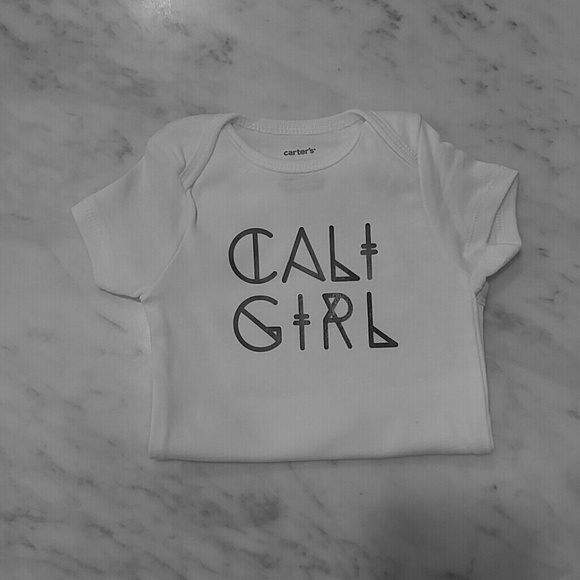 NEW! Custom infant onesie Cali girl