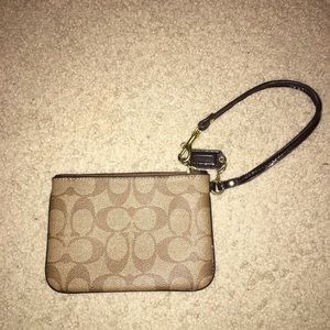 Coach wristlet