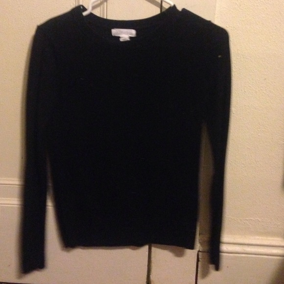 Black forever 21 crewneck sweater