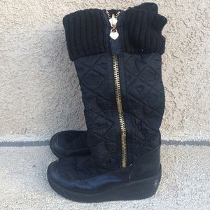 Juicy Couture Faux Fur Lined Winter Boots