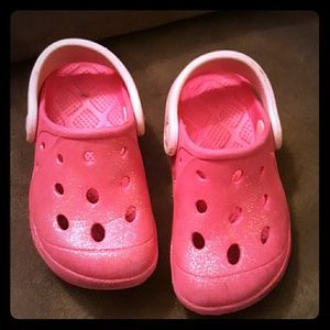 Croc inspired girls shoes