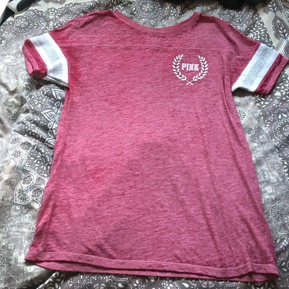 VS PINK scoop neck legging tee