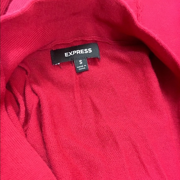 Express Red Tank Top & Cardigan Small - Picture 3 of 3