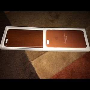 iPhone 6 Plus leather case