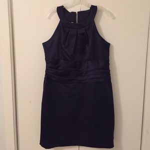David's Bridal Navy Dress