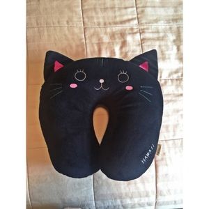 Travel head rest/neck support pillow