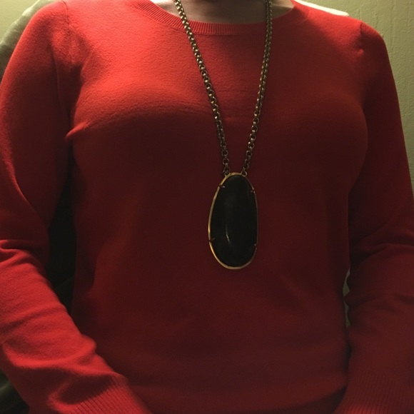Flame Red J Crew sweater