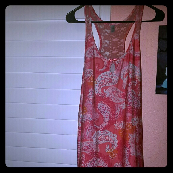 Pink night gown