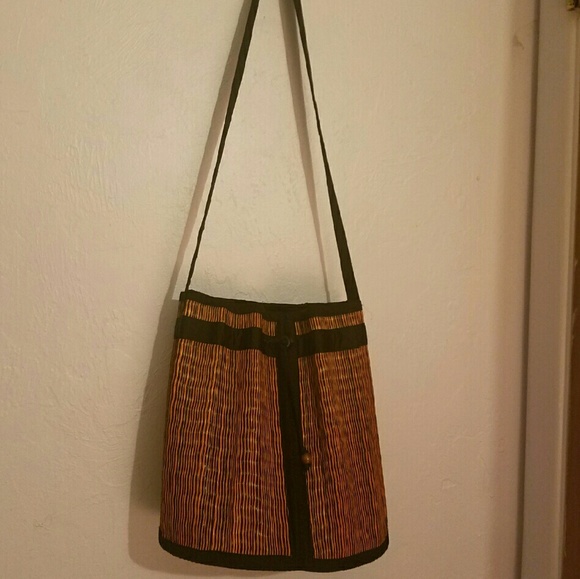 Artisan style bucket tote bag!