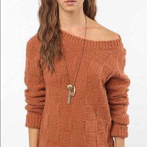 Urban Outfitters | Checkerboard Stitch Pullover