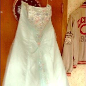 Size 16 ball gown, worn once. Corset back