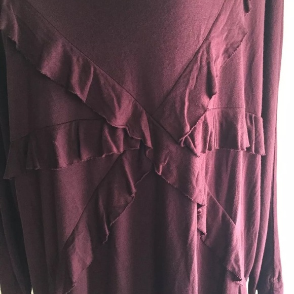 LANGUAGE Tunic Ruffle Small - Picture 4 of 4