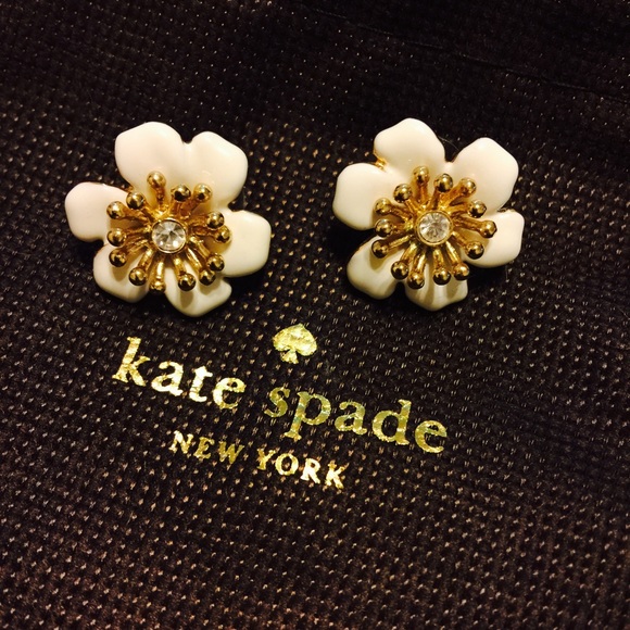 Kate Spade gold plated studs