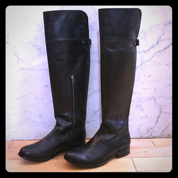Knee high Frye black boots - Picture 1 of 2
