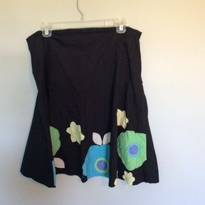 Black bass skirt