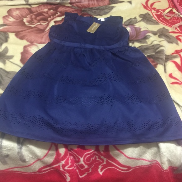 Navy skater Francesca's dress