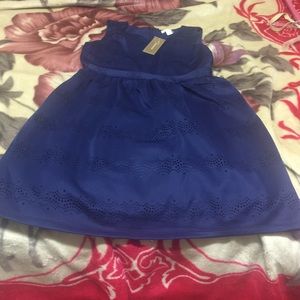 Navy skater Francesca's dress