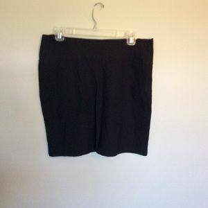 Maurice's black skirt