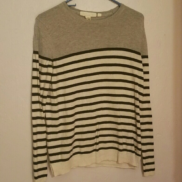 H&M Striped Sweater Shirt - Picture 1 of 3