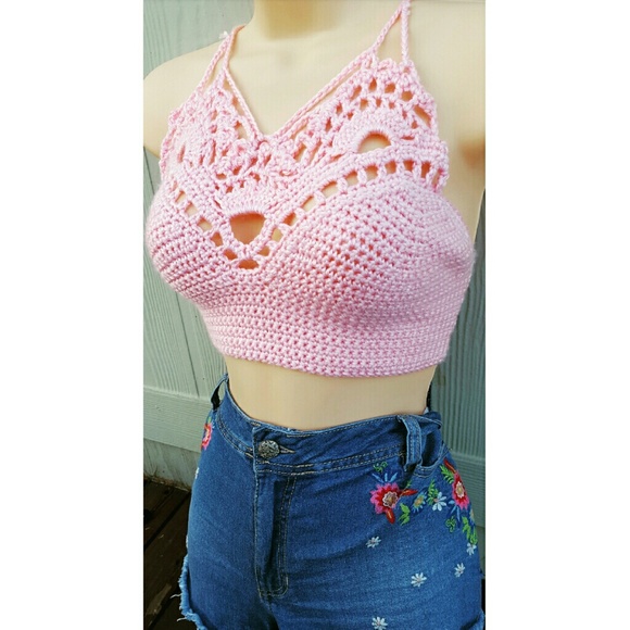 Soft pink festival top - Picture 3 of 3