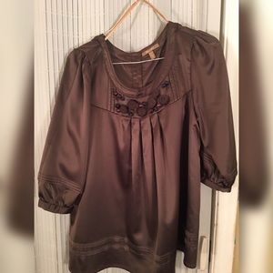 Chocolate Brown Blouse.