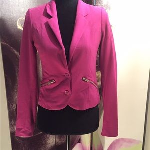Pink blazer