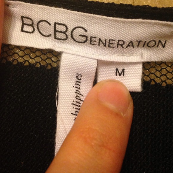 Striped Mesh Layering Tee - Picture 3 of 3