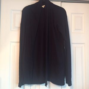 Navy J. Crew Cardigan