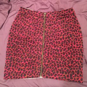 Silence and noise mini skirt