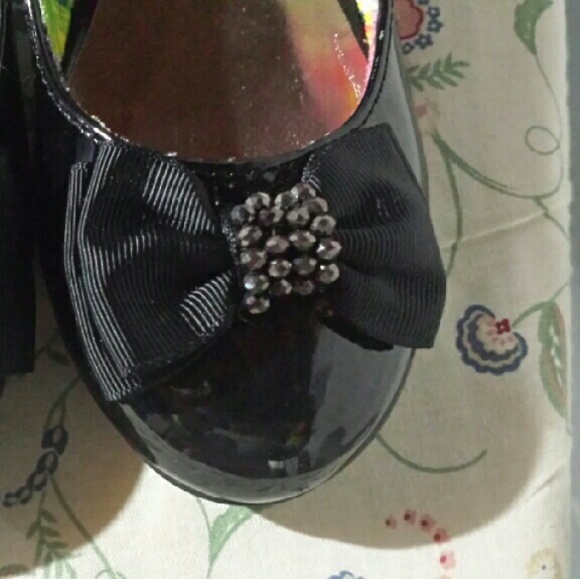 George Girls Patent leather pump