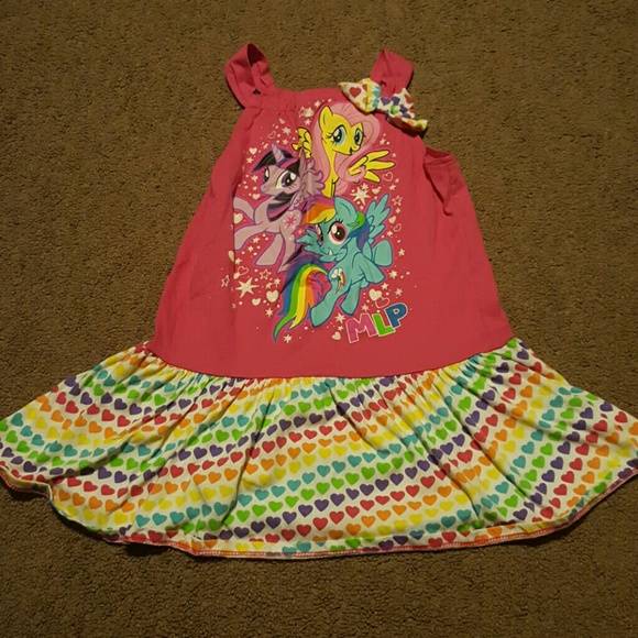 My little pony dress girls 7/8