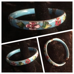 Vintage Chinese Cloisonné Enamel Bracelet