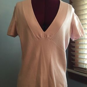 Old Navy top peachy/pink size L