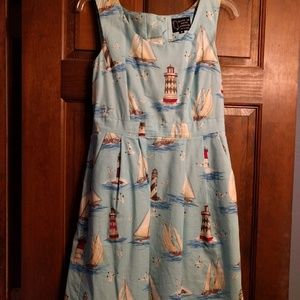 Birds of North America Sailboat Dress