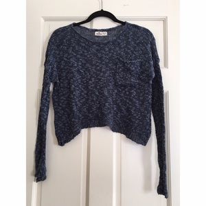 Hollister cropped sweater