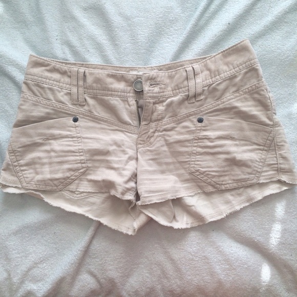 DONATING TOMORROW! Beige Corduroy Shorts