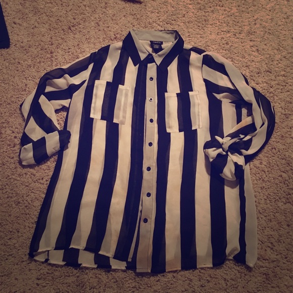 Beetlejuice /referee blouse