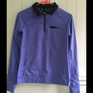 VS Pink Half Zip Sweathshirt XS VS Pink Half Zip Sweathshirt XS