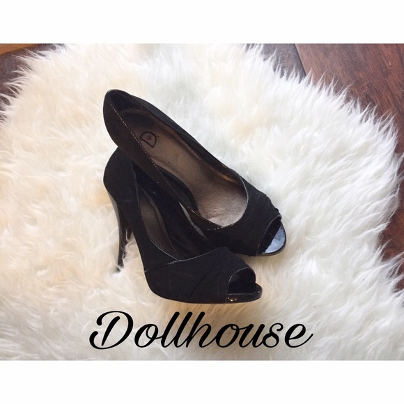 💝Dollhouse Taupe Heels👠