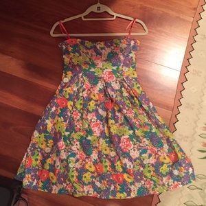 Urban outfitters strapless dress