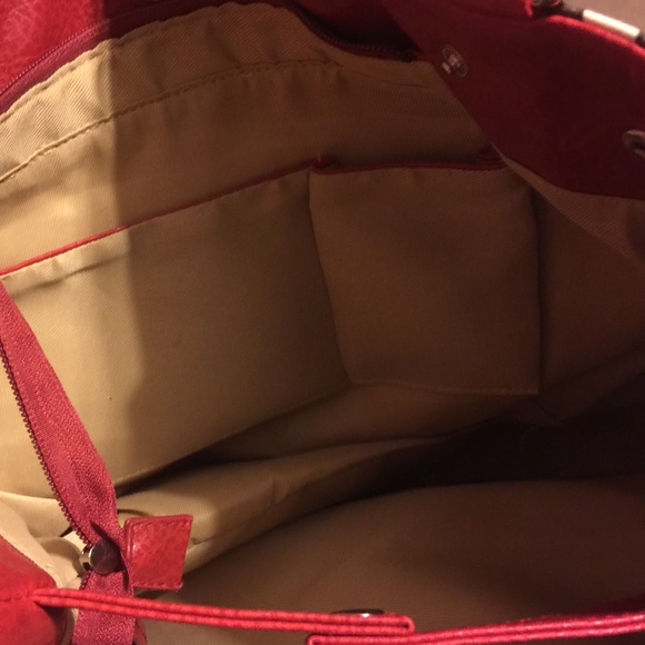 Large Giraffe Print Purse - Picture 4 of 4