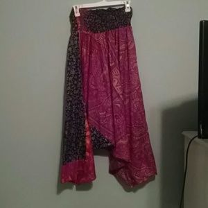 One of a kind, boho harem pant ONE SIZE
