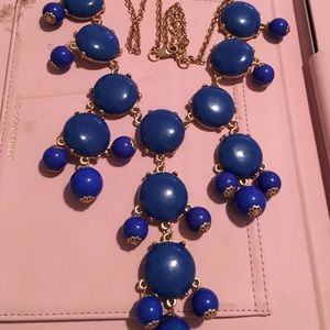 New blue bubble necklace