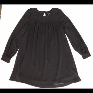 Forever21 long sleeve black dress