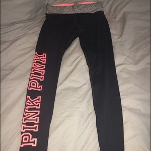 Pink leggings